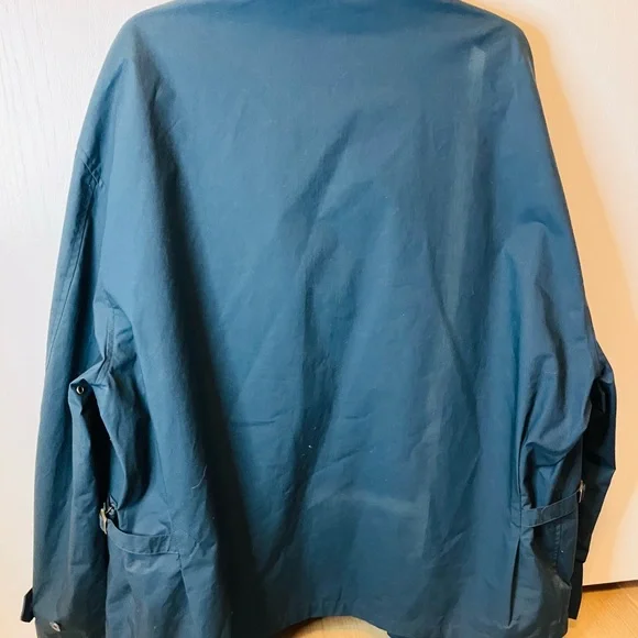 Men's Claiborne Microfiber Blue Coat Jacket Size XL
